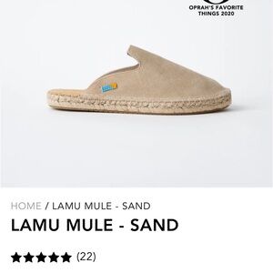 Lamu Mule Sand Slip-On